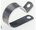 20,6 mm Natur, Aluminium P-Clip, Packung à 100 Stück